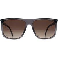 Carrera Men's Rectangle Crystal Grey Brown Gradient 278/S
