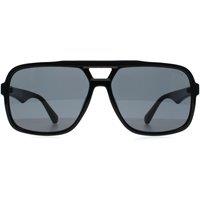 Guess Men's Aviator Shiny Black Blue Grey GF5125