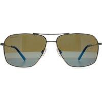 Serengeti Men's Aviator Shiny Silver Mineral Polarized 555nm Blue Photochromic Dorwinn