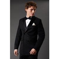 Burton Men's Black Double Breasted Tuxedo Jacket | Size: 40S