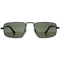 Police Men's Square Matte Gunmetal Green SPLN31 Origins Lite 19 in Grey