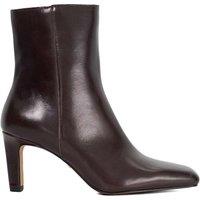 Dune London Women's 'Ovation' Leather Ankle Boots in Brown | Size: 8