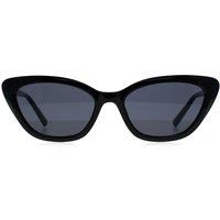 Guess Women's Cat Eye Shiny Black Grey GF6197