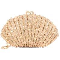 Dune London Women's 'Embellished' Clutch in Gold