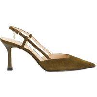 Dune London Women's 'Composure' Suede Heeled Sandals in Green | Size: 7