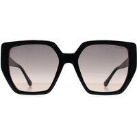 Guess Women's Cat Eye Shiny Black Pink Brown GF6178
