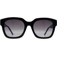 Guess Women's Square Shiny Black Grey Gradient GF6128
