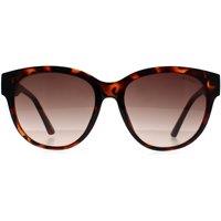Guess Women's Cat Eye Dark Havana Brown Gradient GF6163