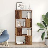 Berkfield Home Storage Unit Old wood Engineered wood 60 x 24 x 124 cm in Brown