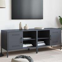 Berkfield Home TV Cabinets 2 pcs Anthracite 68x39x50.5 cm Steel