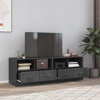 Berkfield Home TV Cabinets 2 pcs Anthracite 67x39x44 cm Steel | Size: 67 x 39 x 44 cm