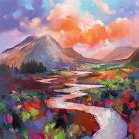 Scott Naismith Etive Flow Framed Canvas Print