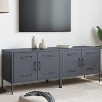 Berkfield Home TV Cabinets 2 pcs Anthracite 68x39x50.5 cm Steel