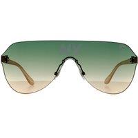 Superdry Shield Fluro Orange Crystal Green Peach Fade Monovector in Beige