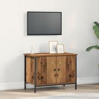 Berkfield Home Old Wood TV Stand Old wood Wood 60 x 35 x 45 cm Durable in Brown