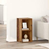 Berkfield Home TV Cabinet with Storage Old wood Engineered Wood in Brown