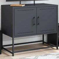 Berkfield Home TV Cabinet Anthracite 68.5x39x60.5 cm Steel