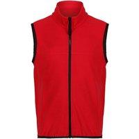 Regjun Men's Microfleece Body Warmer in Red | Size: 32R