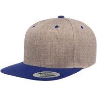 Yupoong Men's The Classic Premium Snapback 2-Tone Cap in Blue