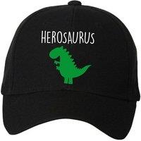 60 SECOND MAKEOVER Men's Hero Dinosaur Baseball Cap in Black