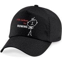 60 SECOND MAKEOVER Men's I'd Rather Be Rowing Cap in Black