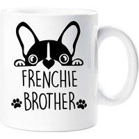 60 SECOND MAKEOVER Men's Frenchie Mug Frenchie Brother in White