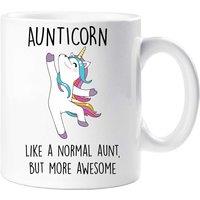 60 SECOND MAKEOVER Women's Aunticorn Mug in White