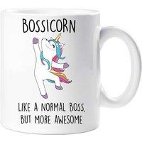 60 SECOND MAKEOVER Women's Bossicorn Mug in White