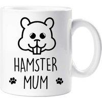 60 SECOND MAKEOVER Women's Hamster Mum Mug in White