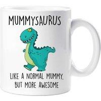60 SECOND MAKEOVER Women's Mummysaurus Mug in White