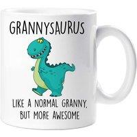 60 SECOND MAKEOVER Women's Grannysaurus Mug in White