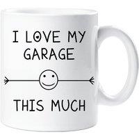 60 SECOND MAKEOVER I Love My Garage This Much Mug in White