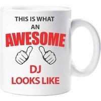 60 SECOND MAKEOVER This Is What An Awesome DJ Looks Like Mug in White