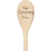 60 SECOND MAKEOVER Perfect Spooning Partner Spoon Funny Wooden Spoon in Beige