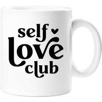 60 SECOND MAKEOVER Self Love Club Mug in White