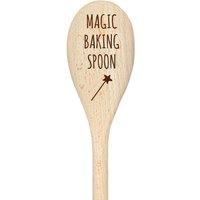 60 SECOND MAKEOVER Magic Baking Spoon Funny Wooden Spoon in Beige