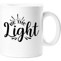 60 SECOND MAKEOVER Be The Light Mug in White