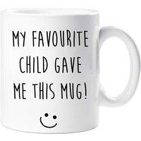 60 SECOND MAKEOVER My Favourite Child Gave Me This Mug in White