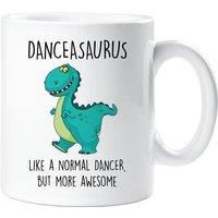 60 SECOND MAKEOVER Danceasaurus Mug in White