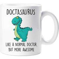 60 SECOND MAKEOVER Doctasaurus Mug in White