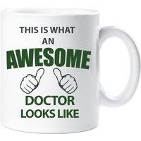 60 SECOND MAKEOVER This Is What An Awesome Doctor Looks Like Mug in White