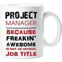 60 SECOND MAKEOVER Project Manager Mug in White