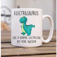 60 SECOND MAKEOVER Electrasaurus Mug in White