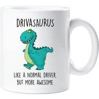 60 SECOND MAKEOVER Drivasaurus Mug in White