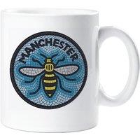 60 SECOND MAKEOVER Manchester Bee Mug in White
