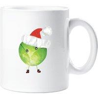 60 SECOND MAKEOVER Sprout Santa Hat Mug in White