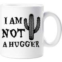 60 SECOND MAKEOVER Cactus I'm Not A Hugger Mug in White