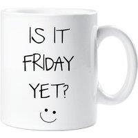 60 SECOND MAKEOVER Is It Friday Yet? Mug in White