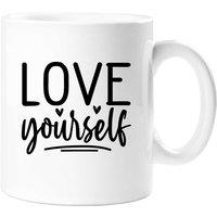 60 SECOND MAKEOVER Love Yourself Mug in White