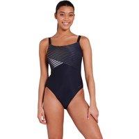 Zoggs Women's Adjustable Classicback One Piece Swimsuit in Black | Size: 22